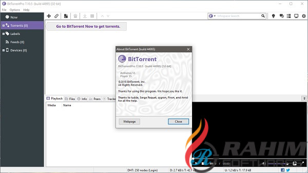 BitTorrent Pro 7.10.5 Free Download