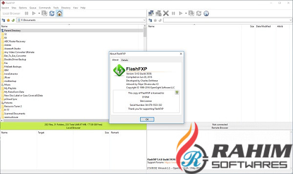 FlashFXP 5.4.0 x86-x64 Free Download