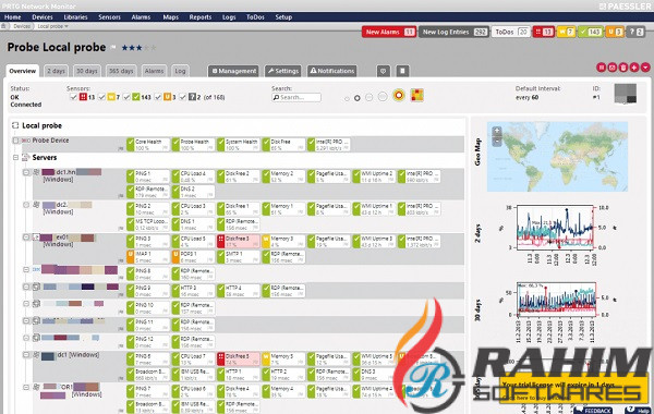 PRTG Network Monitor 2015 v15 Free Download
