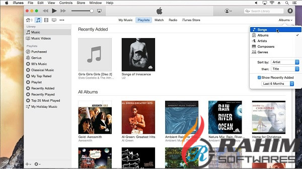 iTunes 12.9.6.3 Windows 32-64 Bit Free Download
