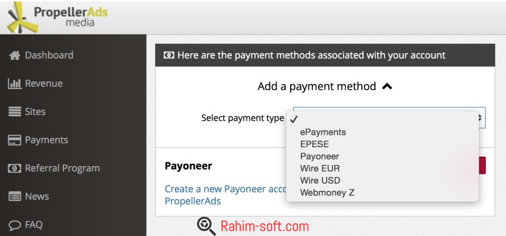 Propeller-Ads-Pop-Under-Review-Payment-Options