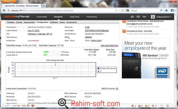 Spiceworks IT Desktop full version