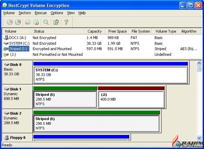 BestCrypt Volume Encryption 3.71 Free Download