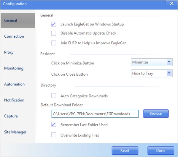 Download EagleGet 2.1.6.70 Portable for PC