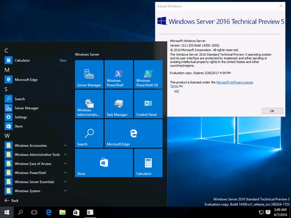WINDOWS SERVER 2016 May 2023 ISO