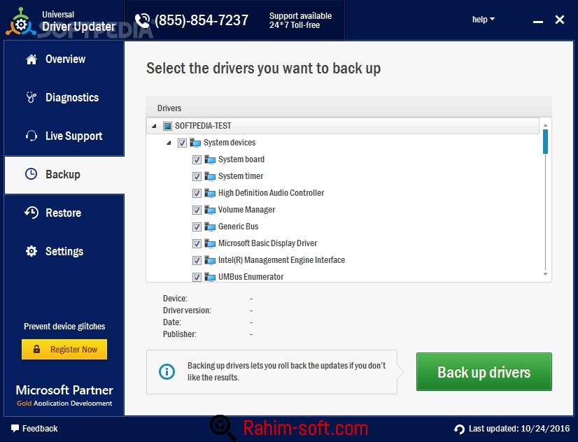 Universal Driver Updater 1.1.0.0 Free download