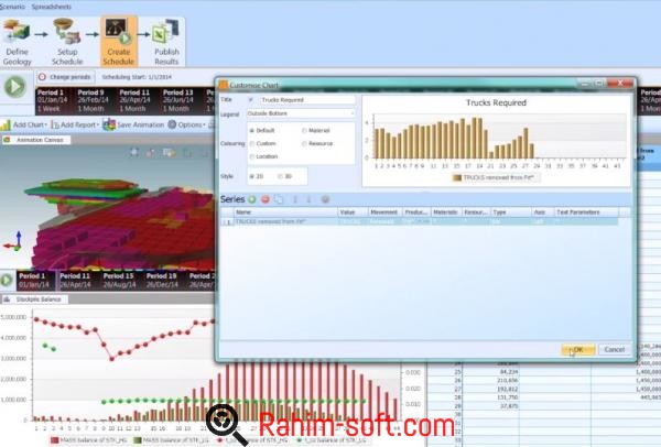 GEOVIA MineSched 9 Free Download