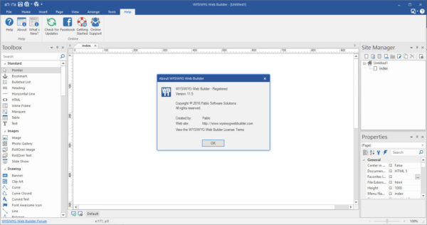 WYSIWYG Web Builder 11.6 With Extensions Pack