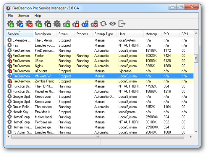 FireDaemon Pro v3.14 Free Download
