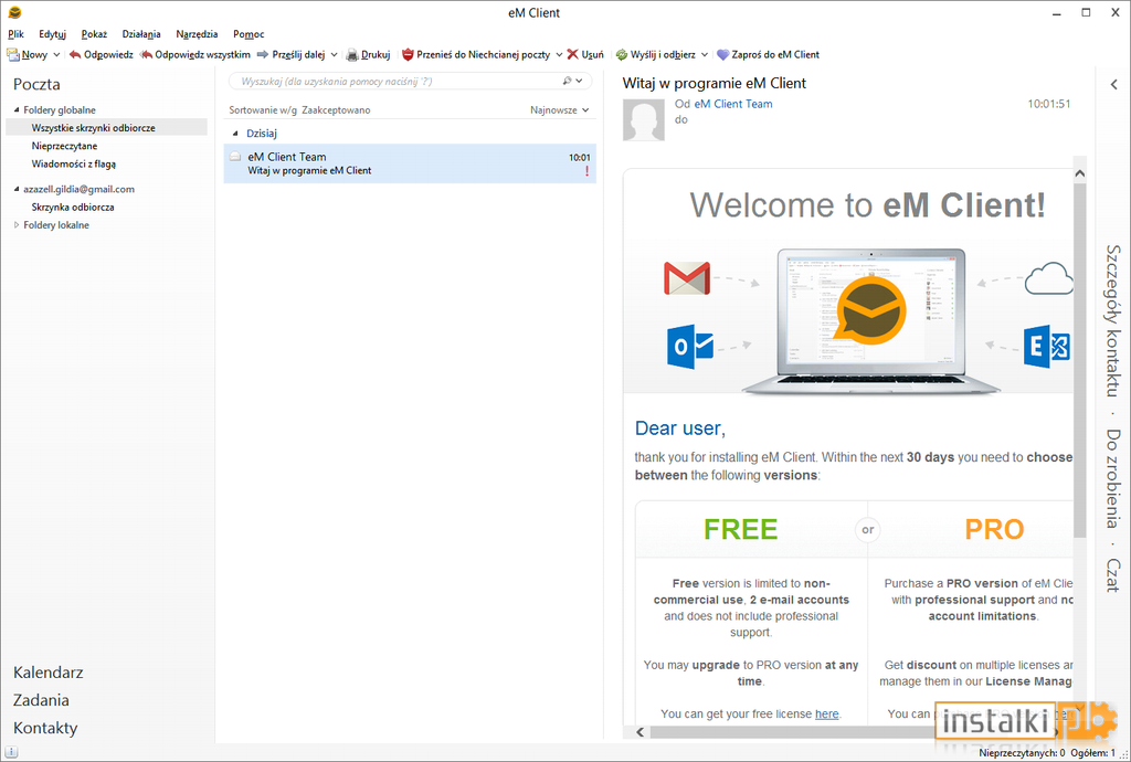 EM Client 7.0.27 Email Management Free Download