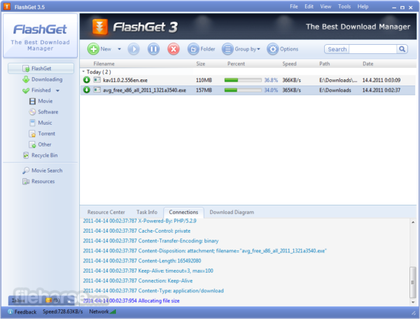 FlashGet v1.96 Free Download