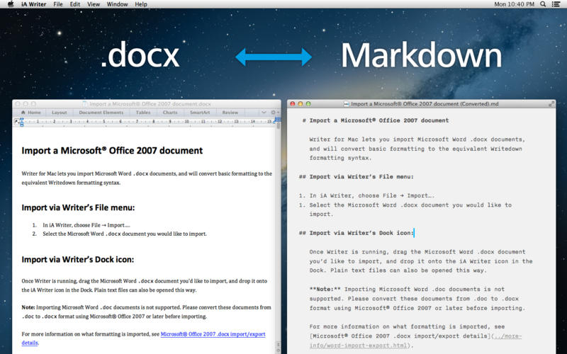 IA writer pro 4.0 Mac Free Download