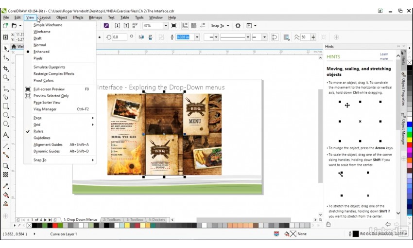  Lynda CorelDRAW X8 Essential Training Free Download