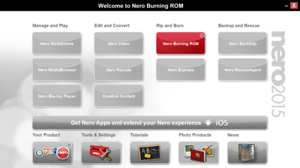 Nero Burning ROM 2016 Portable Free Download