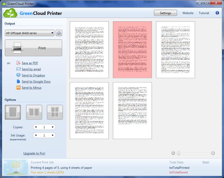 GreenCloud Printer Pro 7.8 Free Download