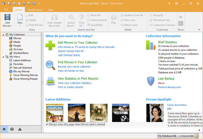 Movie Label 2017 Professional 12.0 Free Download