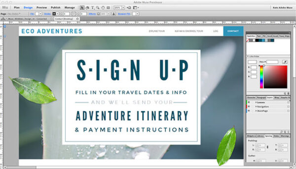 Adobe Muse CC 2017 Free Download