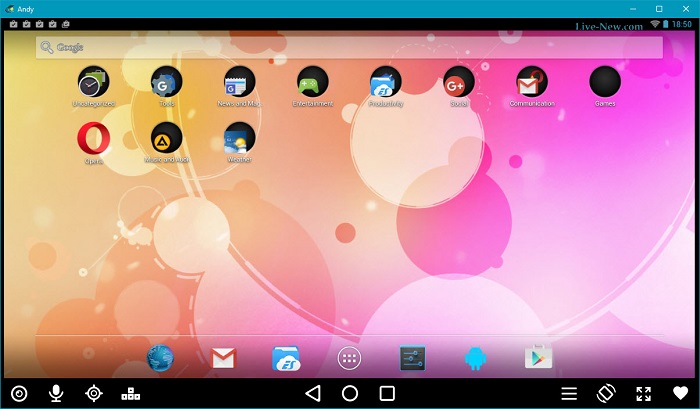 Andy 0.46.16 Build 64 Free Download