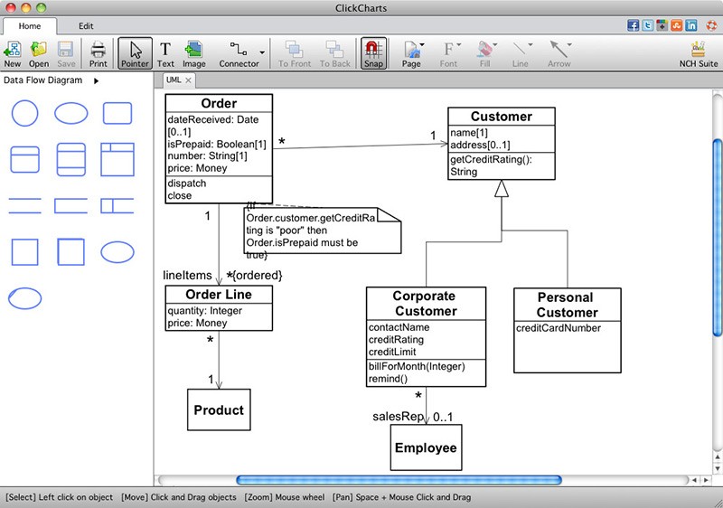 NCH ClickCharts Pro 2.0 Free Download