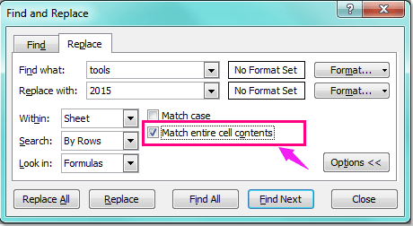 Find and Replace Tool For Excel 3.0 Free Download