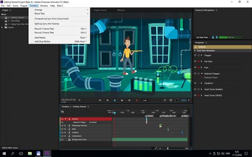 Adobe Character Animator CC 2017 Beta Free Download
