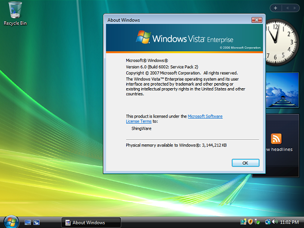 Microsoft Windows Vista BUSINESS SP2 April 2017 Free Download