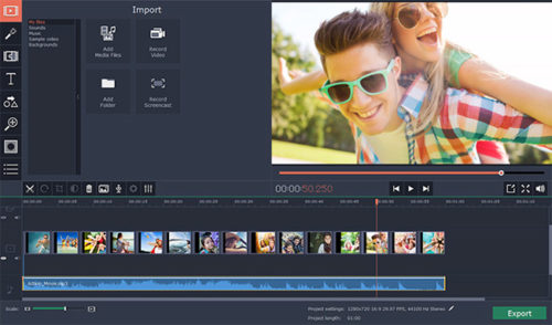 Movavi Video Editor 4.4.0 Free Download