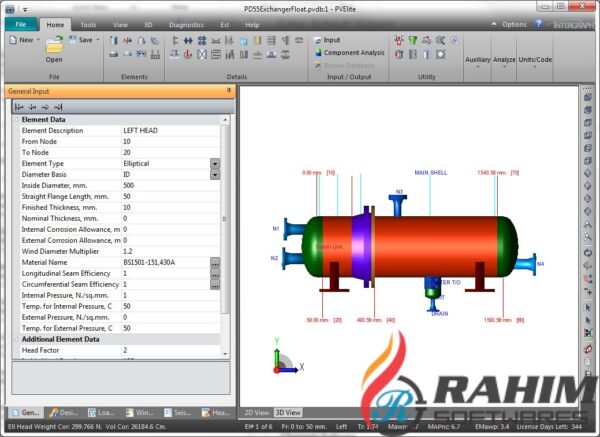 PV Elite 2017 v19.00 Free Download