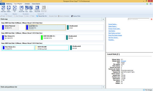 Paragon Drive Copy 15 Professional 10.1.25 Free Download