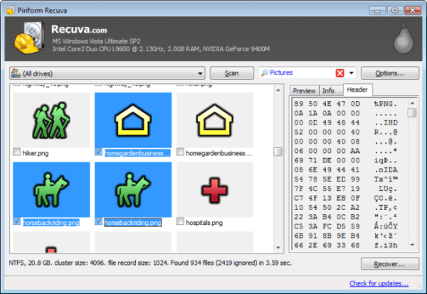 Recuva Professional 1.53.1087 Free Download