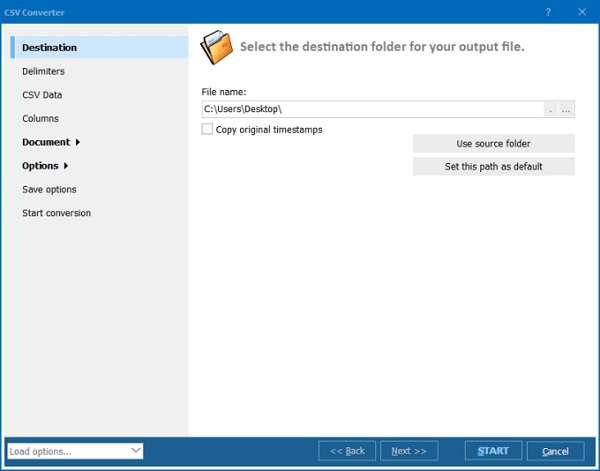 Download Advanced CSV Converter 7.15