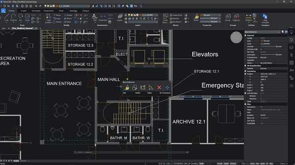 Download Bricsys BricsCAD Platinum 23.2 for PC