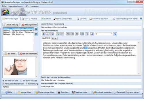 NewsletterDesigner Pro 11.3.7 Free Download
