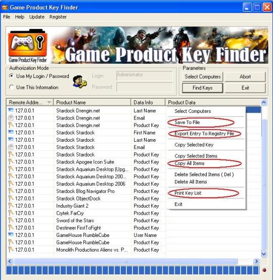 Nsasoft Game Product Key Finder 1.2.7.0 Free Download