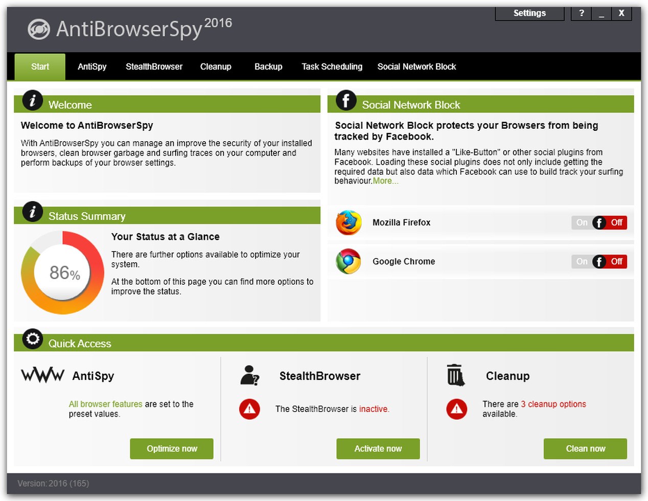 Abelssoft AntiBrowserSpy 2017 188 Free Download