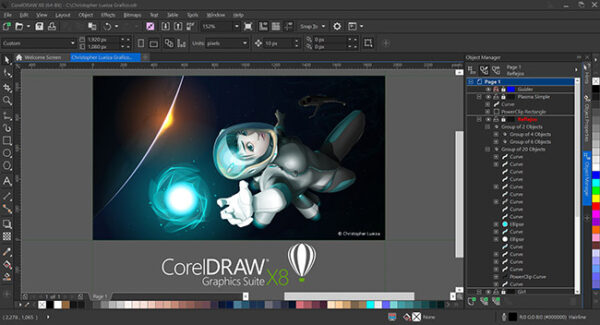 CorelDraw X8 18.1.0.661 Free Download