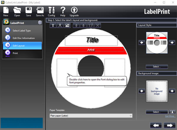 CyberLink LabelPrint 2.5.0 Free Download Latest