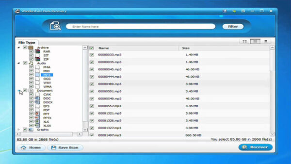 Wondershare Data Recovery 6.1.1.0 Free Download