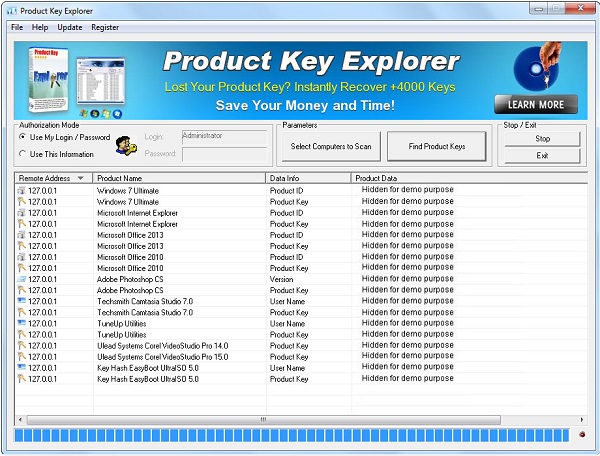 Nsasoft Game Product Key Finder 1.4