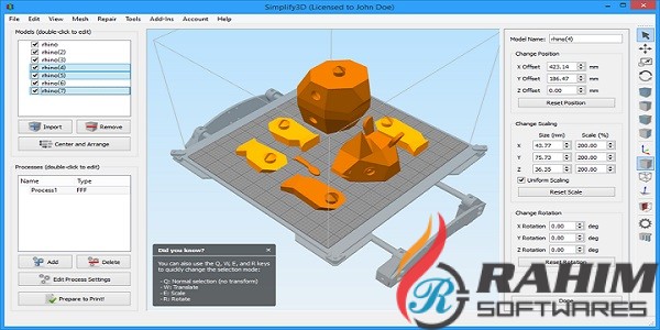 Simplify3D 4.0.0 Free Download