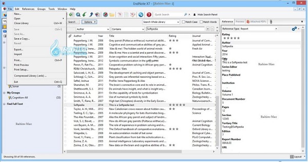 Thomson Reuters EndNote X7