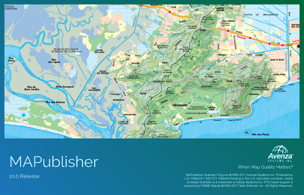 Avenza MAPublisher for Adobe Illustrator 10 Free Download