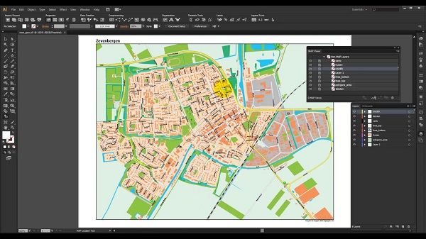 Avenza MAPublisher for Adobe Illustrator 10 for PC
