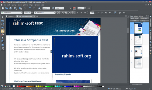Xara Page & Layout Designer 10.1.3.35257 Free Download