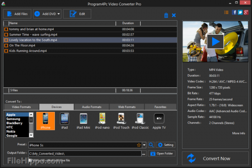 PC Video Converter PRO 6.0 Portable Free Download