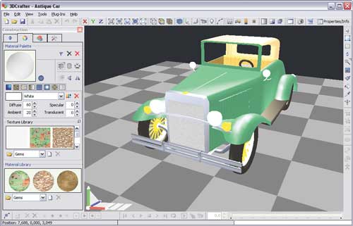 3DCrafter 9.3.1649 Beta / 9.3.1620 Free Download