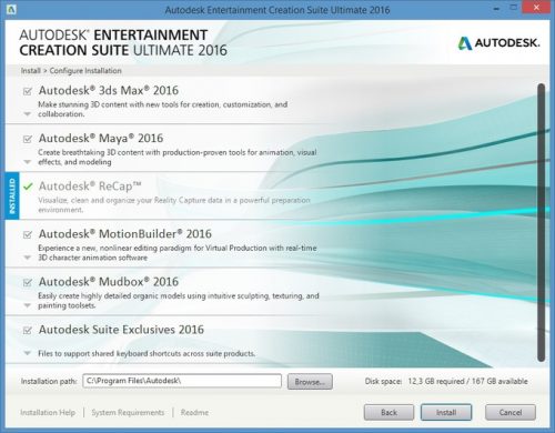 Autodesk Entertainment Creation Suite Ultimate 2016 Free Download