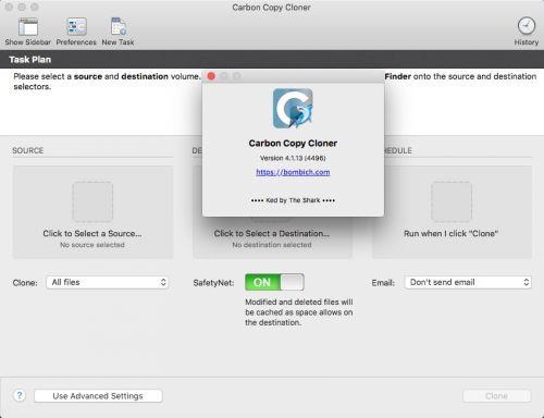 Carbon Copy Cloner 4.1.13.4496 MacOSX Free Download
