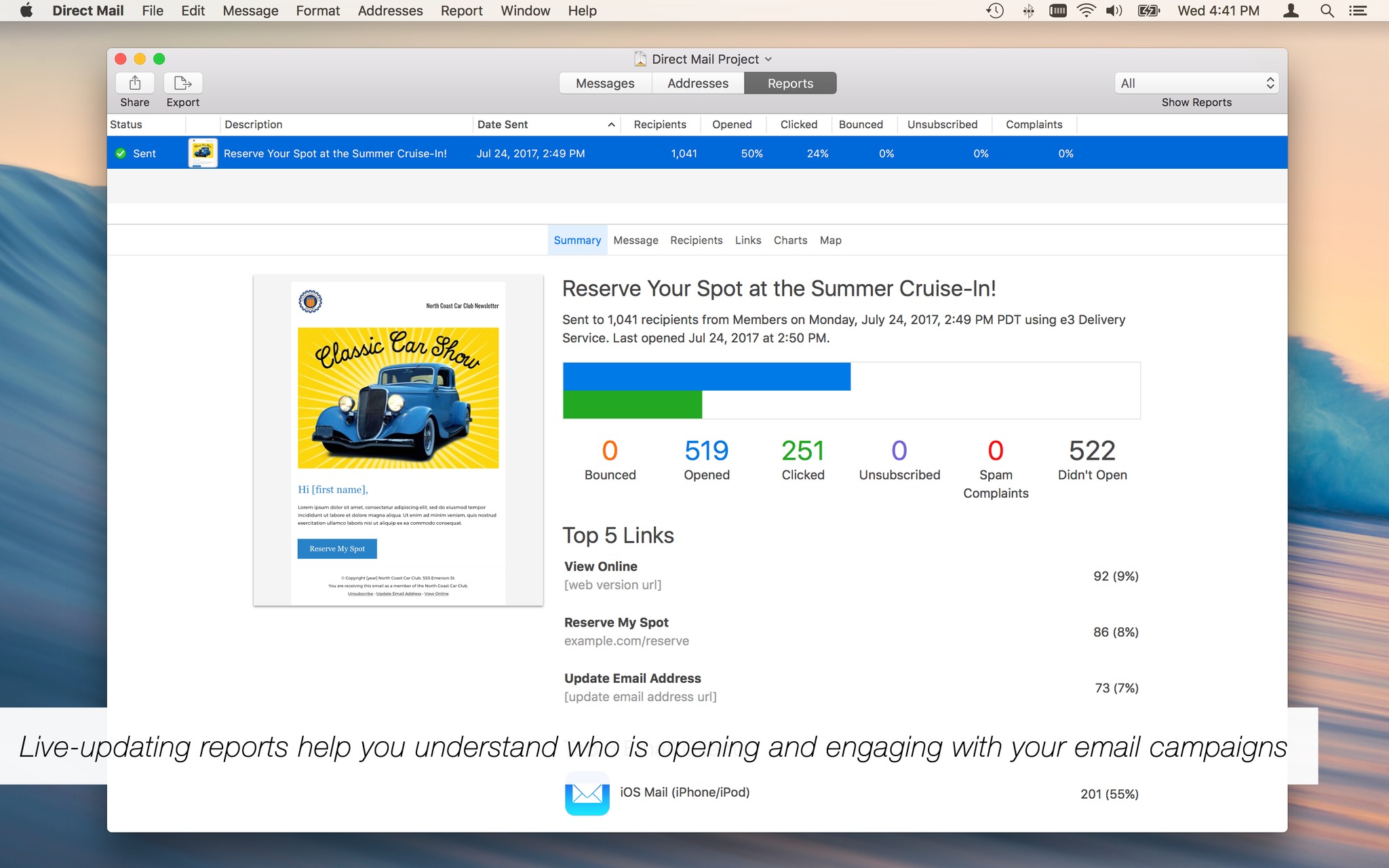 Direct Mail 5.0 MacOSX Free Download