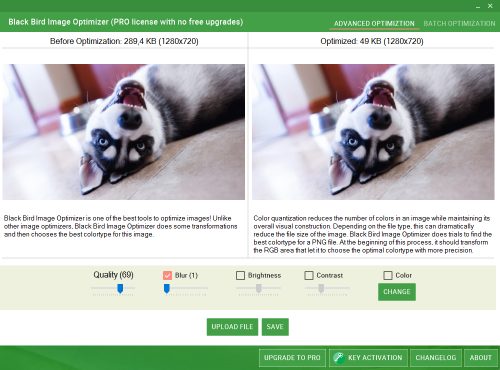 Black Bird Image Optimizer Pro Free Download